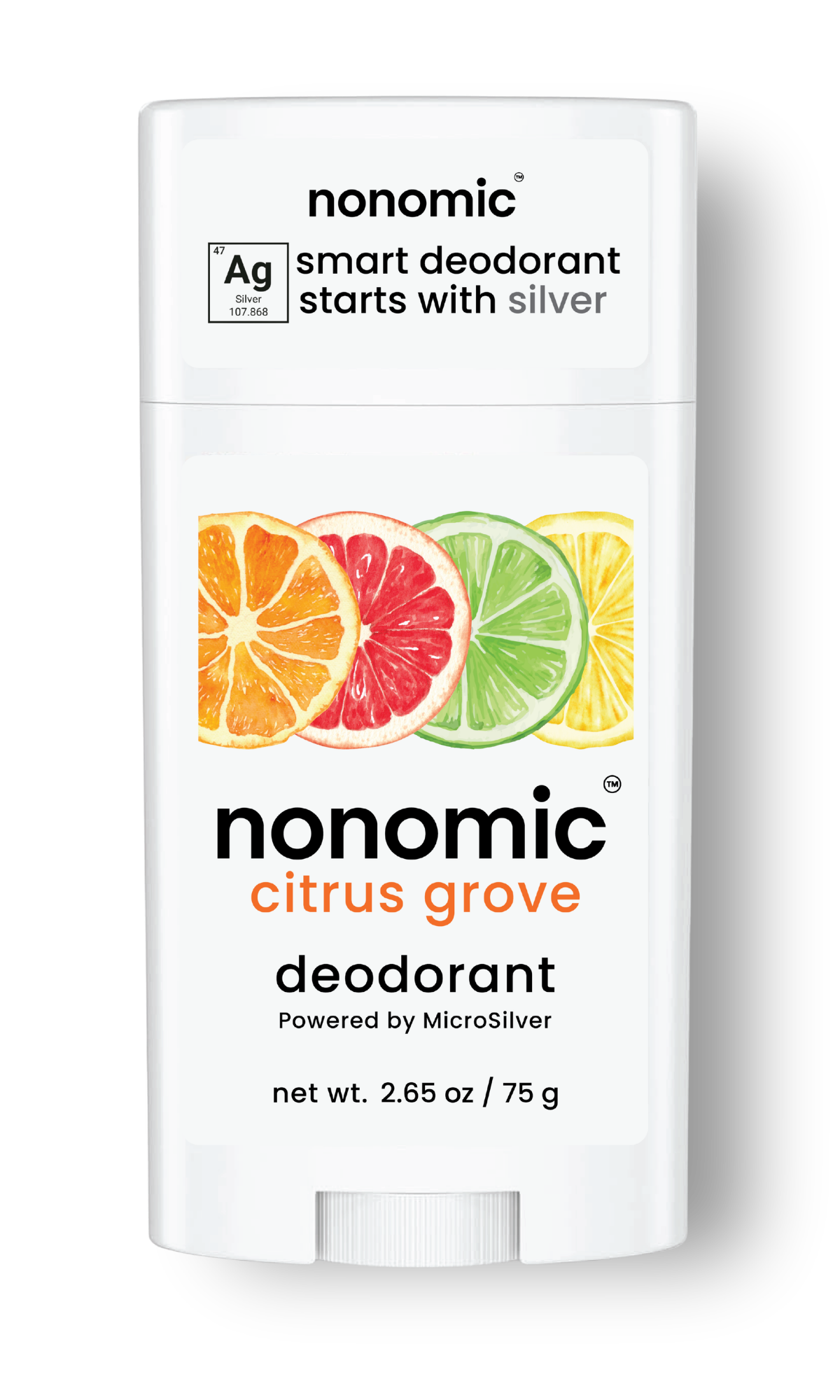 nonomic citrus grove deodorant stick