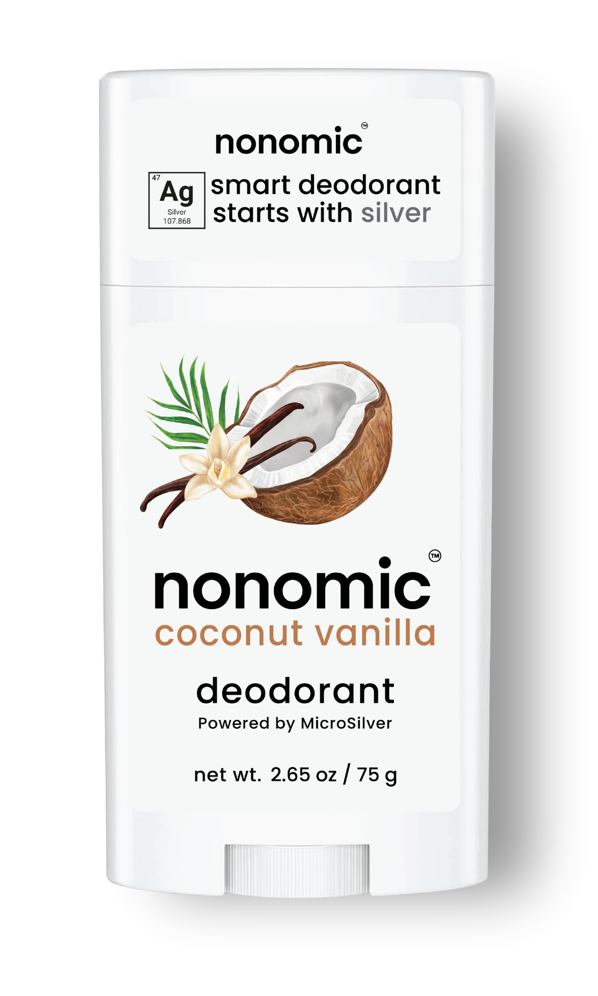 nonomic coconut vanilla deodorant