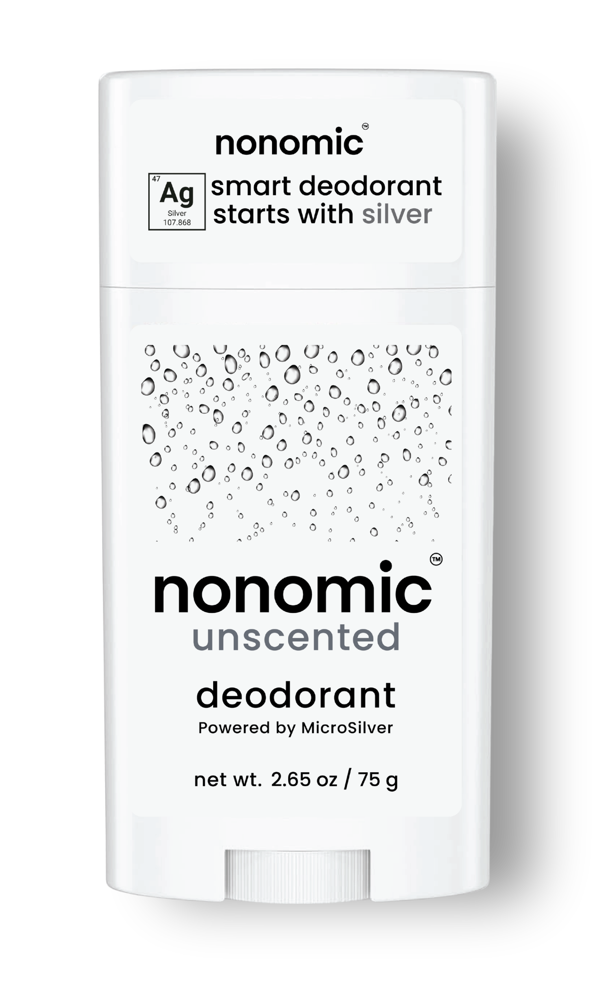 nonomic unscented deodorant