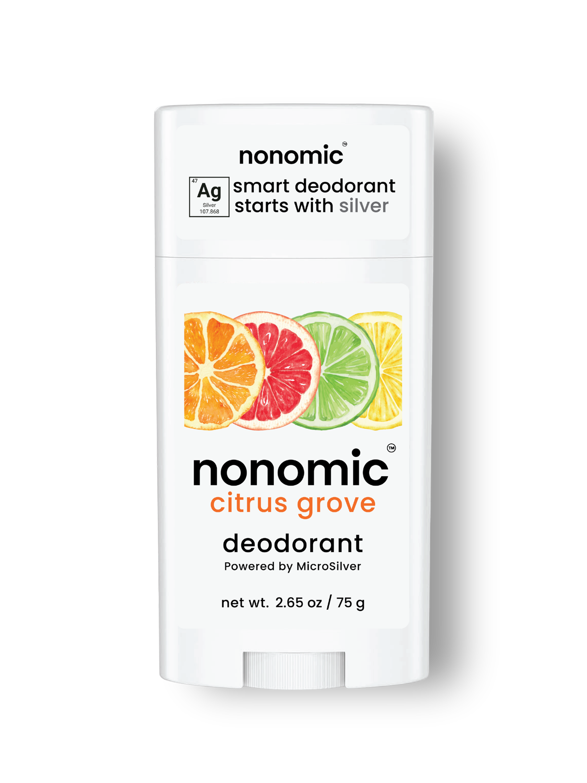 Nonomic citrus grove deodorant stick
